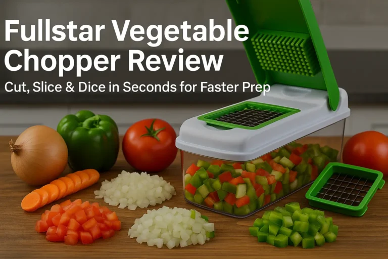 Fullstar Vegetable Chopper Review: Cut, Slice & Dice in Seconds for Faster Prep